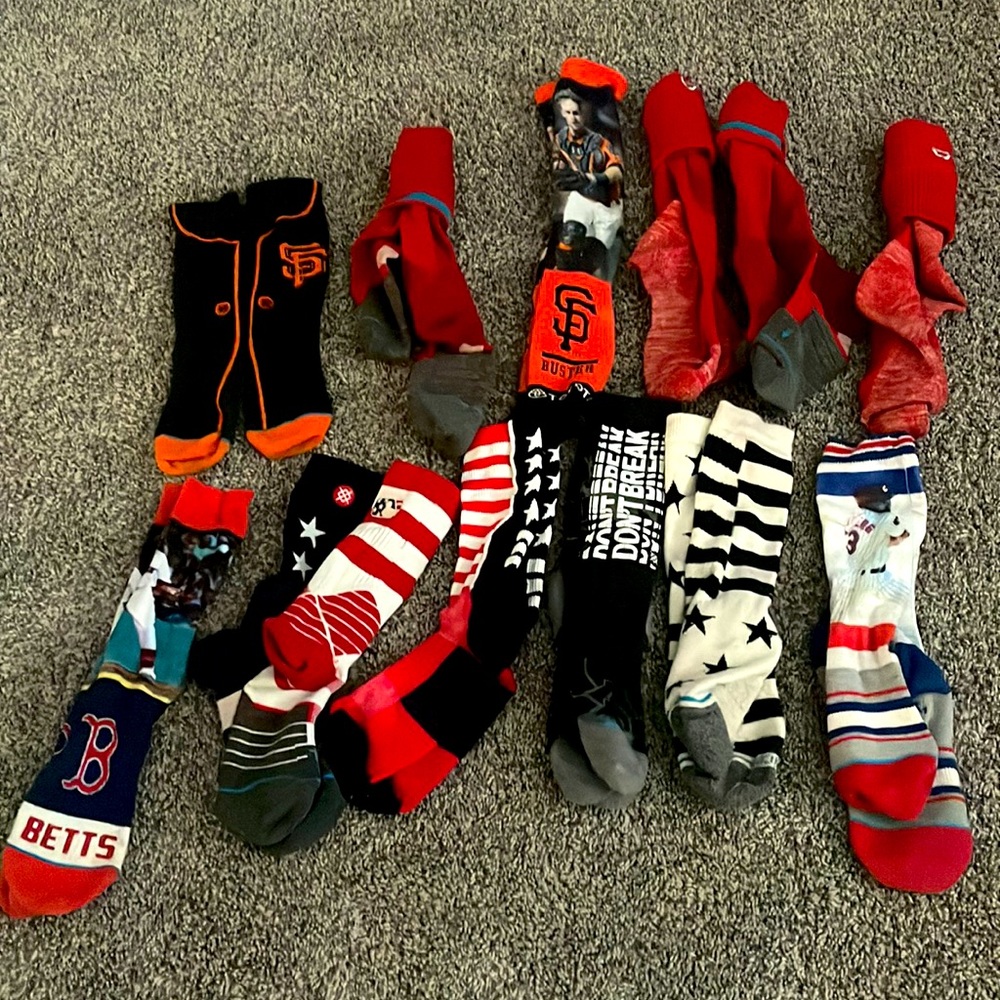 12 Pairs of Youth Socks (Stance, Evosheild, etc…)